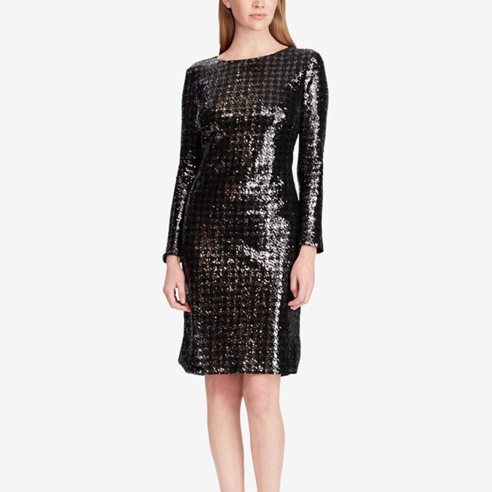Lairen Sequinned Cocktail Dress